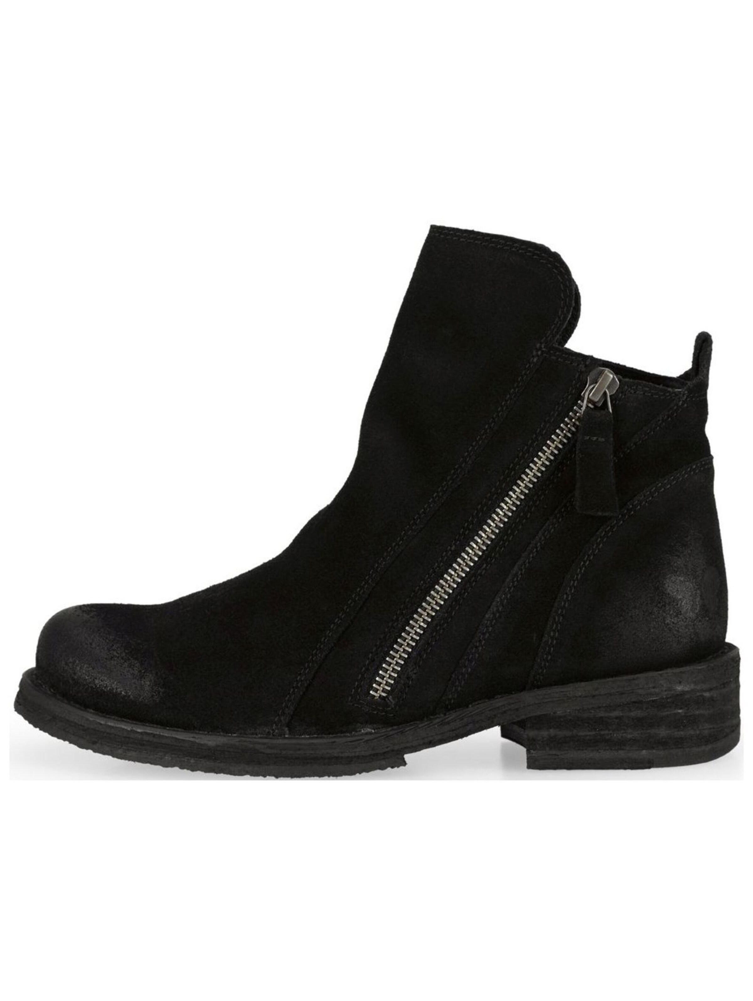 Felmini Wide Fit Ankle Boots 'Cooper W035' in Black
