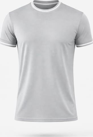 Maglia funzionale 'Pantoneclo Men's Gym Short Sleeve T-Shirt' di PANTONECLO in grigio: frontale