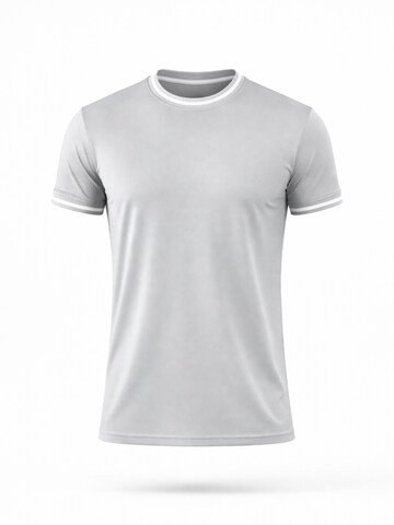 PANTONECLO - Camiseta funcional 'Pantoneclo Men's Gym Short Sleeve T-Shirt' en gris: frente