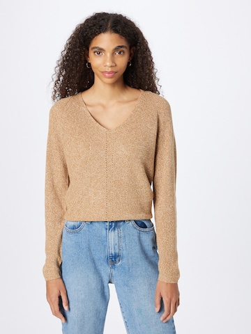 s.Oliver Sweater in Brown: front