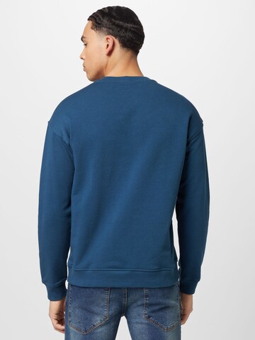 UNITED COLORS OF BENETTON Sweatshirt in Blau