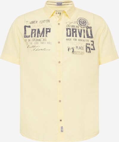 CAMP DAVID Triiksärk meresinine / helekollane, Tootevaade