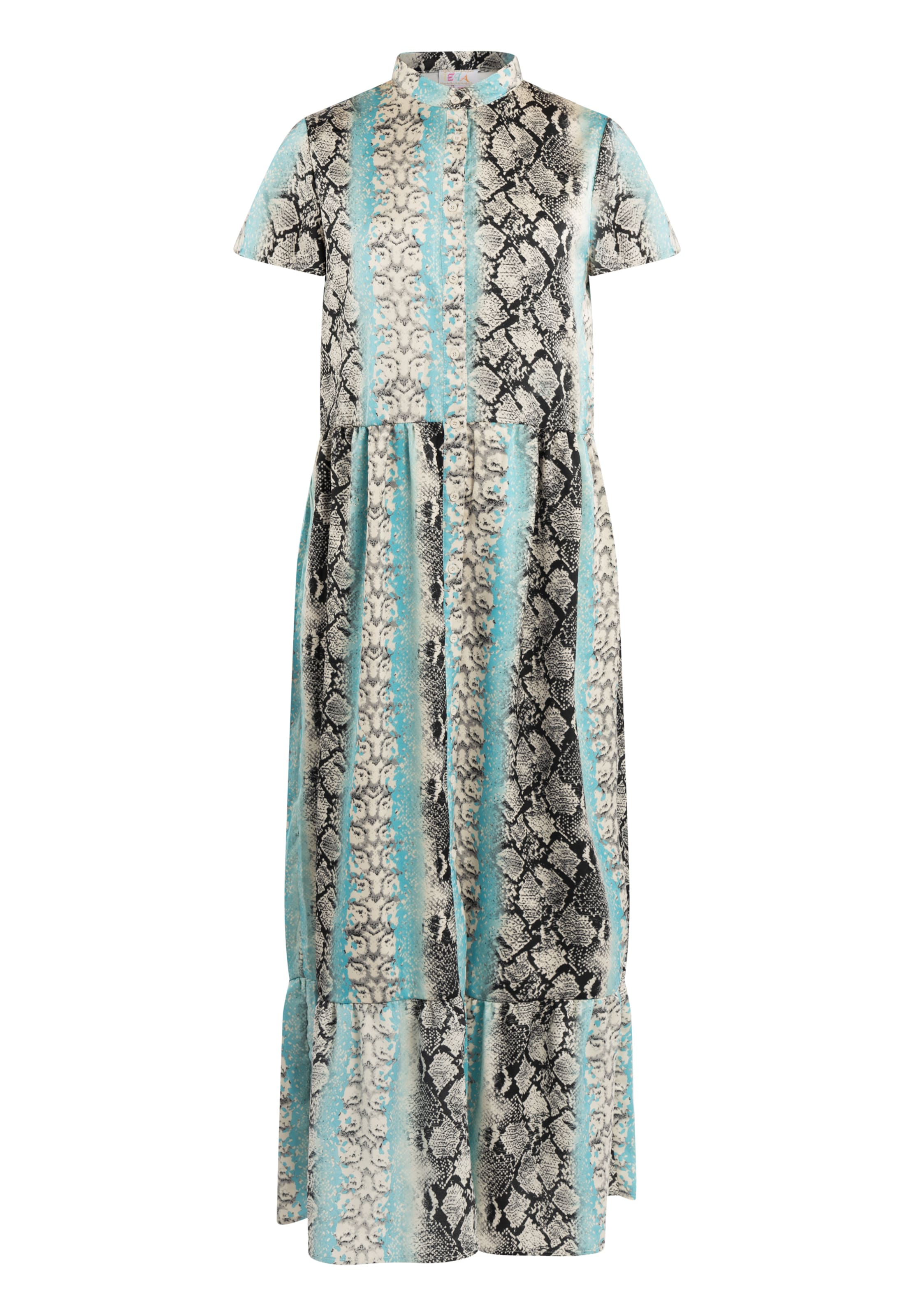 IZIA Letní šaty – modrá: přední strana