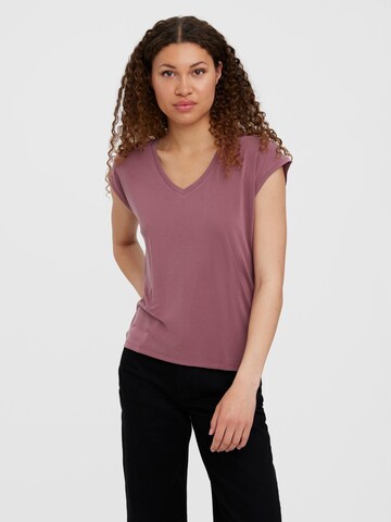 VERO MODA Shirt 'Filli' in Purple: front