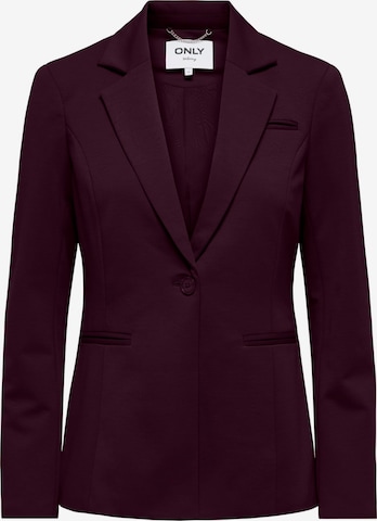 Blazer 'ONLPEACH' di ONLY in rosso: frontale