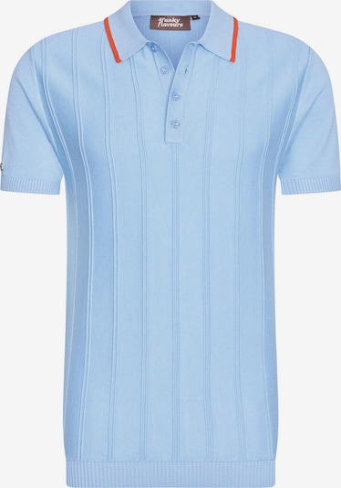 4funkyflavours Shirt in de kleur Lichtblauw / Rood, Productweergave