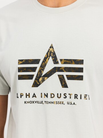 ALPHA INDUSTRIES Póló - szürke