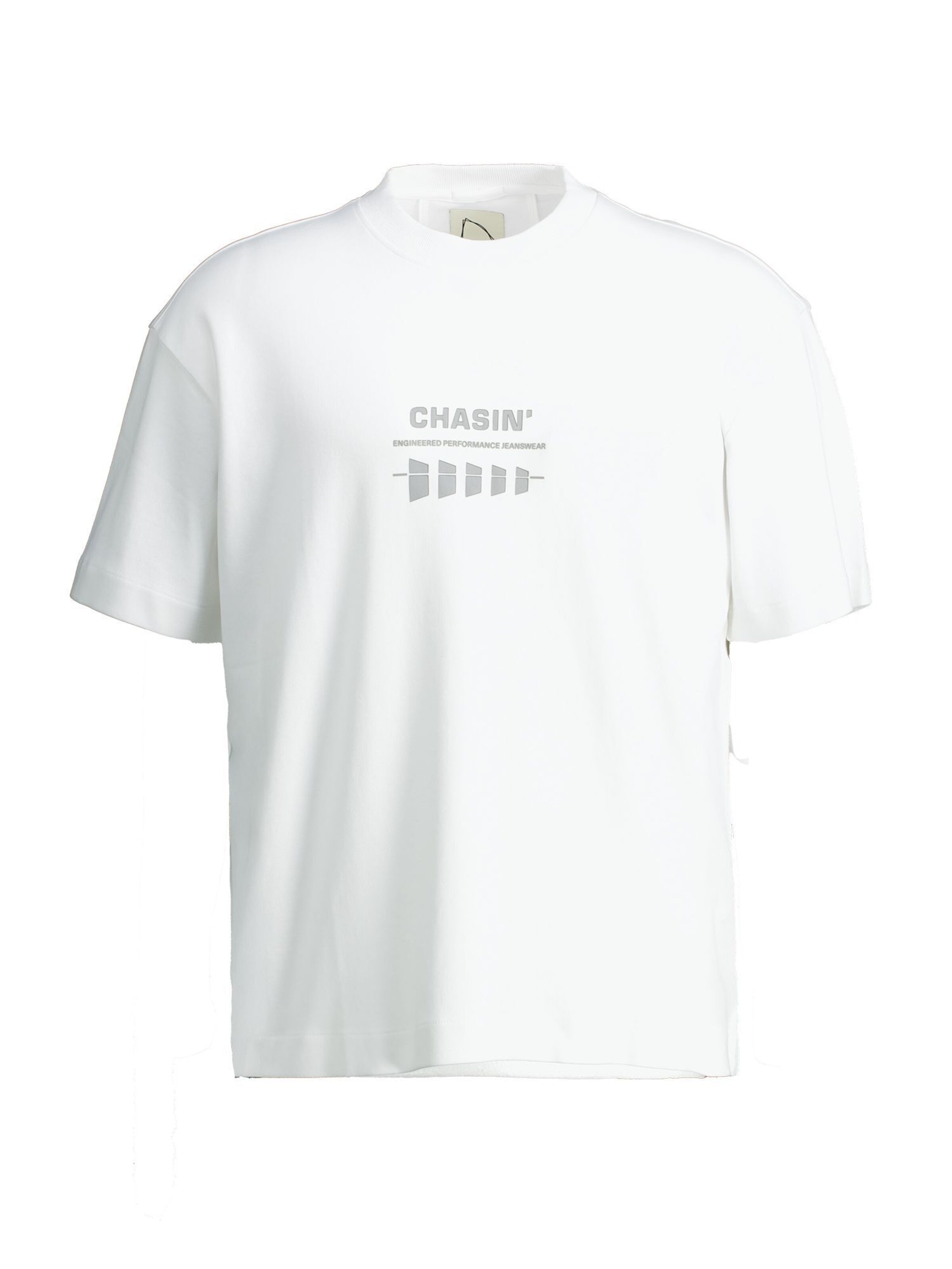 T-Shirt 'Darion' CHASIN' en blanc : devant