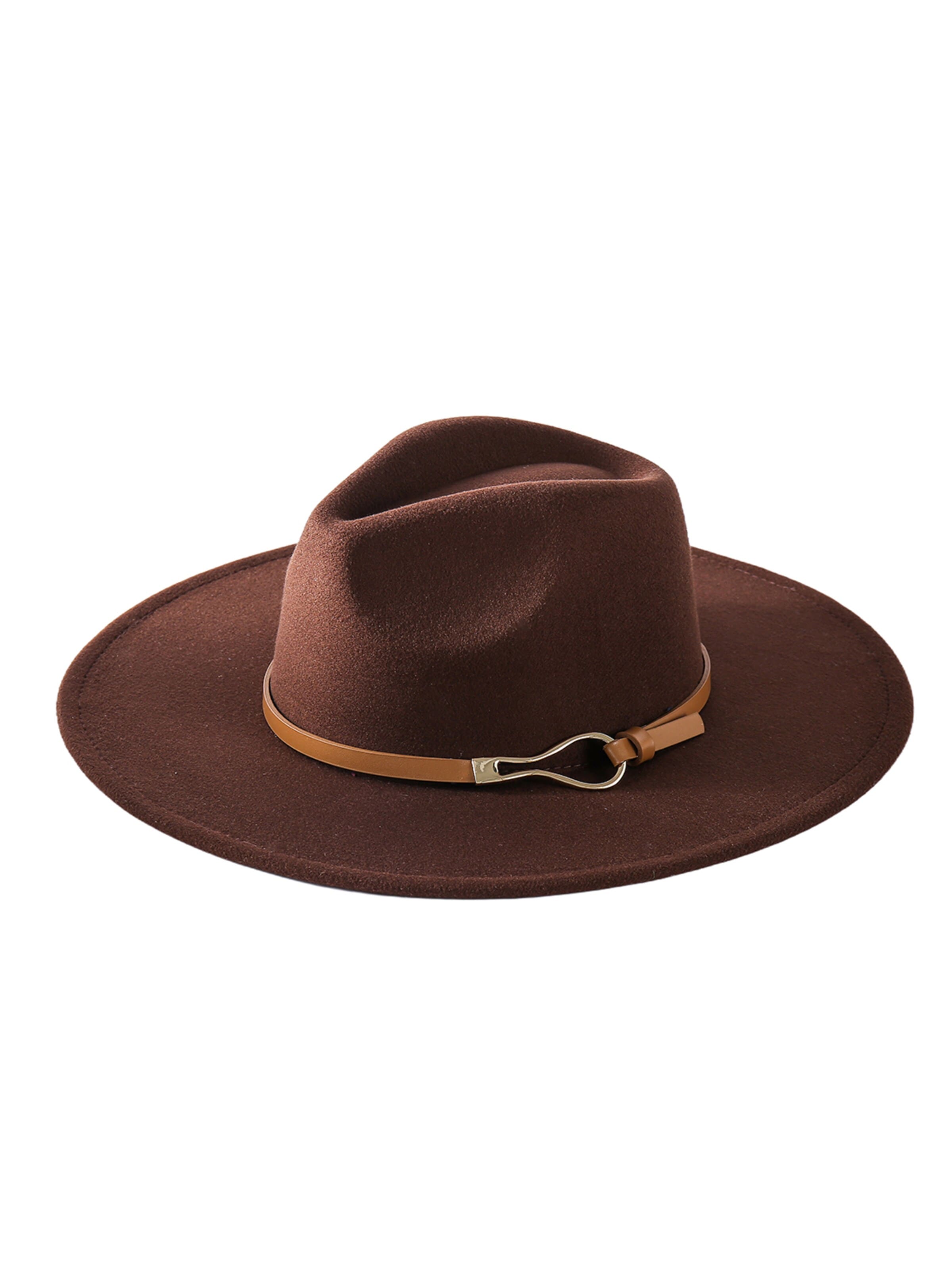 Emilie collection Hat 'Hoed' in Brown: front