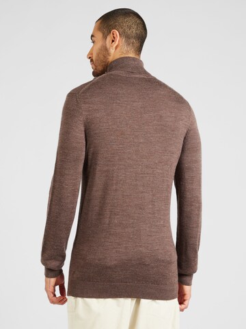 Bruun & Stengade Sweater 'Saturn' in Brown