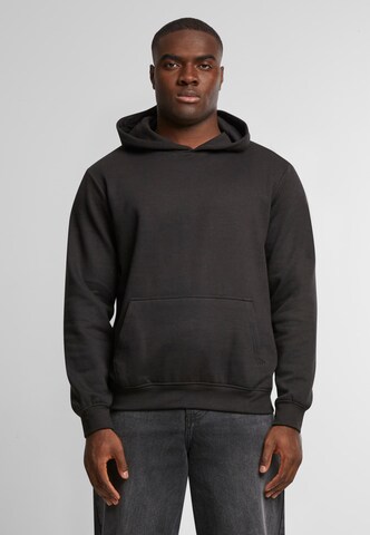Felpa 'Essential' di Urban Classics in nero: frontale