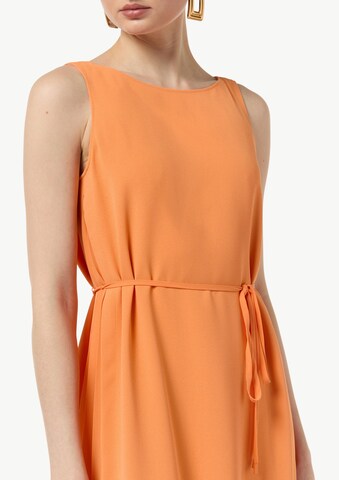 COMMA Kleid in Orange