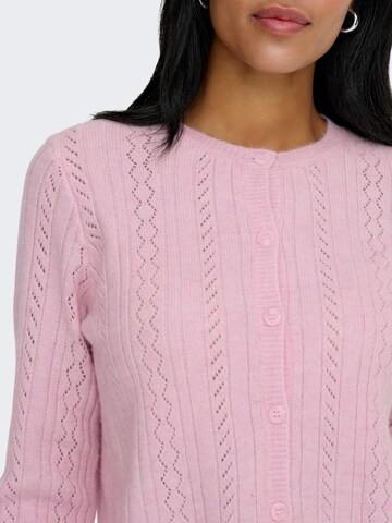 JDY Cardigan 'JDYApril' i lilla