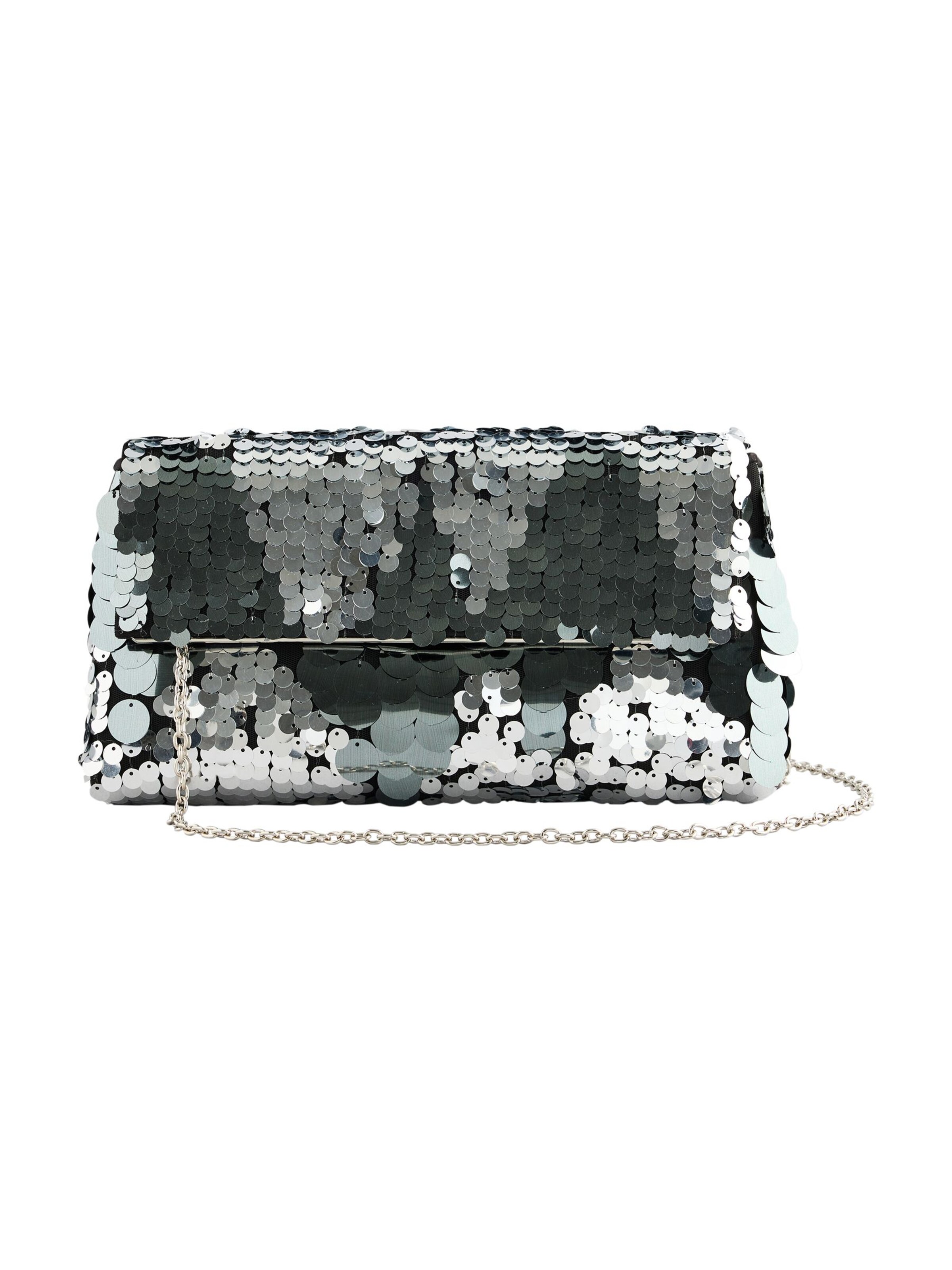 sudrabs Friends Like These "Clutch" stila somiņa: no priekšpuses