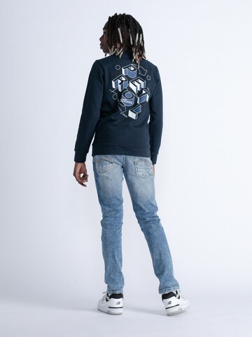 Sweat 'Elmhurst' Petrol Industries en bleu