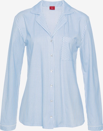 s.Oliver Blouse in Blue: front