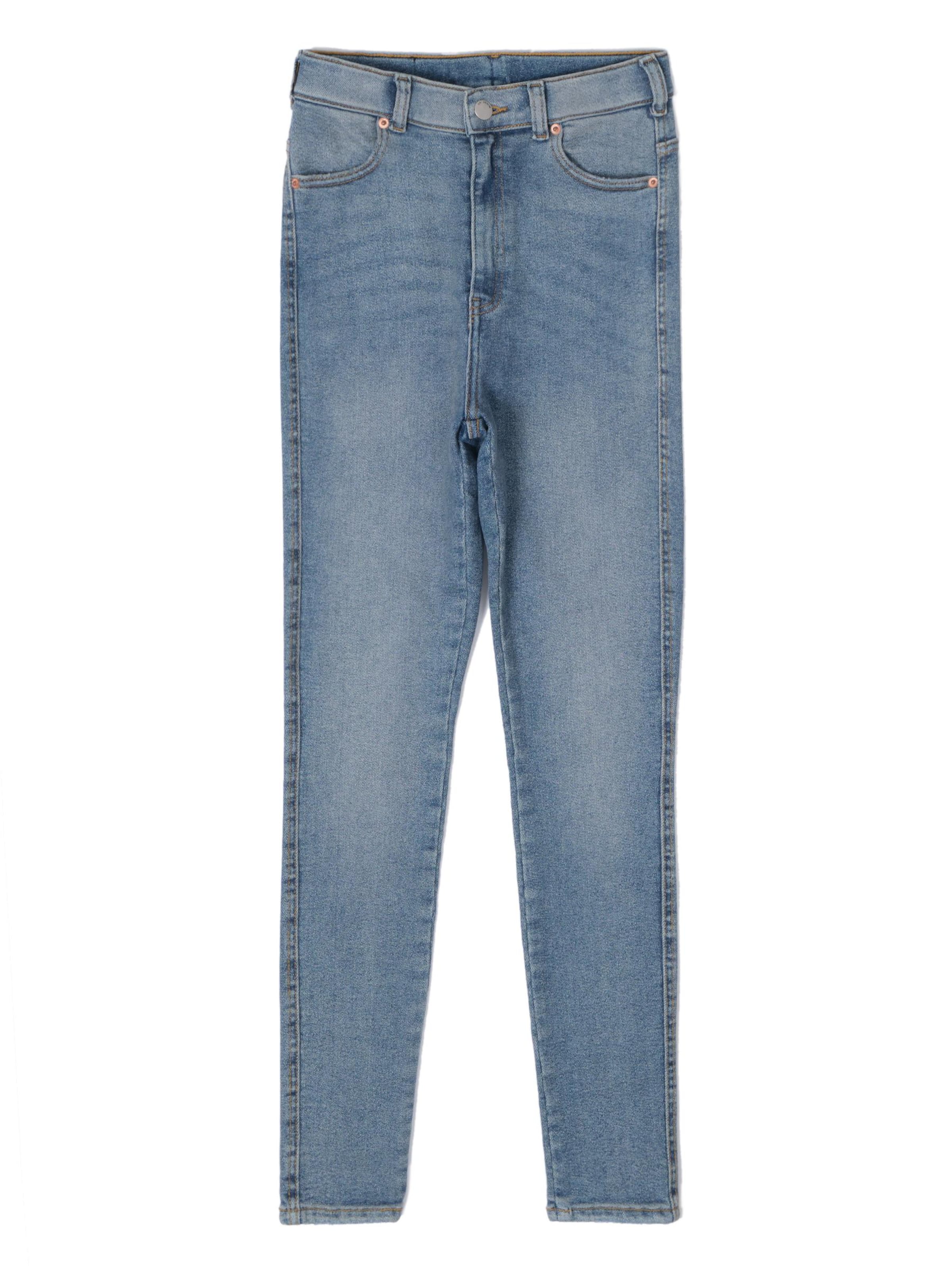 Dr. Denim Skinny Jeans 'Moxy High Skinny' in Blauw: voorkant