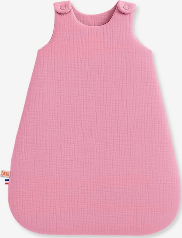 Sac de couchage 'Organic Cotton Winter Sleeping Bag' PAPATE en rose : devant