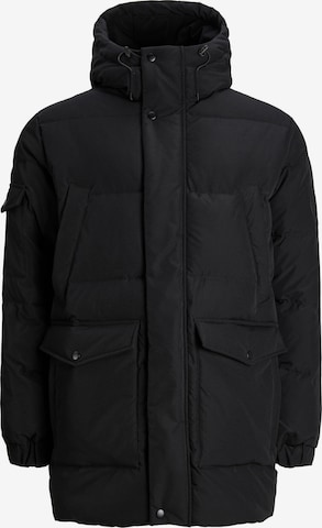 JACK & JONES Winter Jacket 'Blake' in Black: front