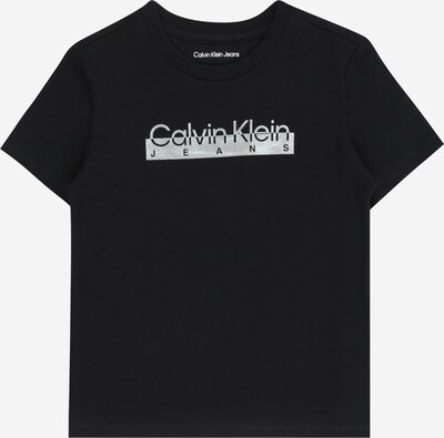 Tricou Calvin Klein Jeans pe gri deschis / negru, Vizualizare produs