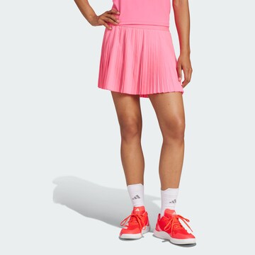ADIDAS PERFORMANCE - Falda deportiva 'Club' en rosa: frente