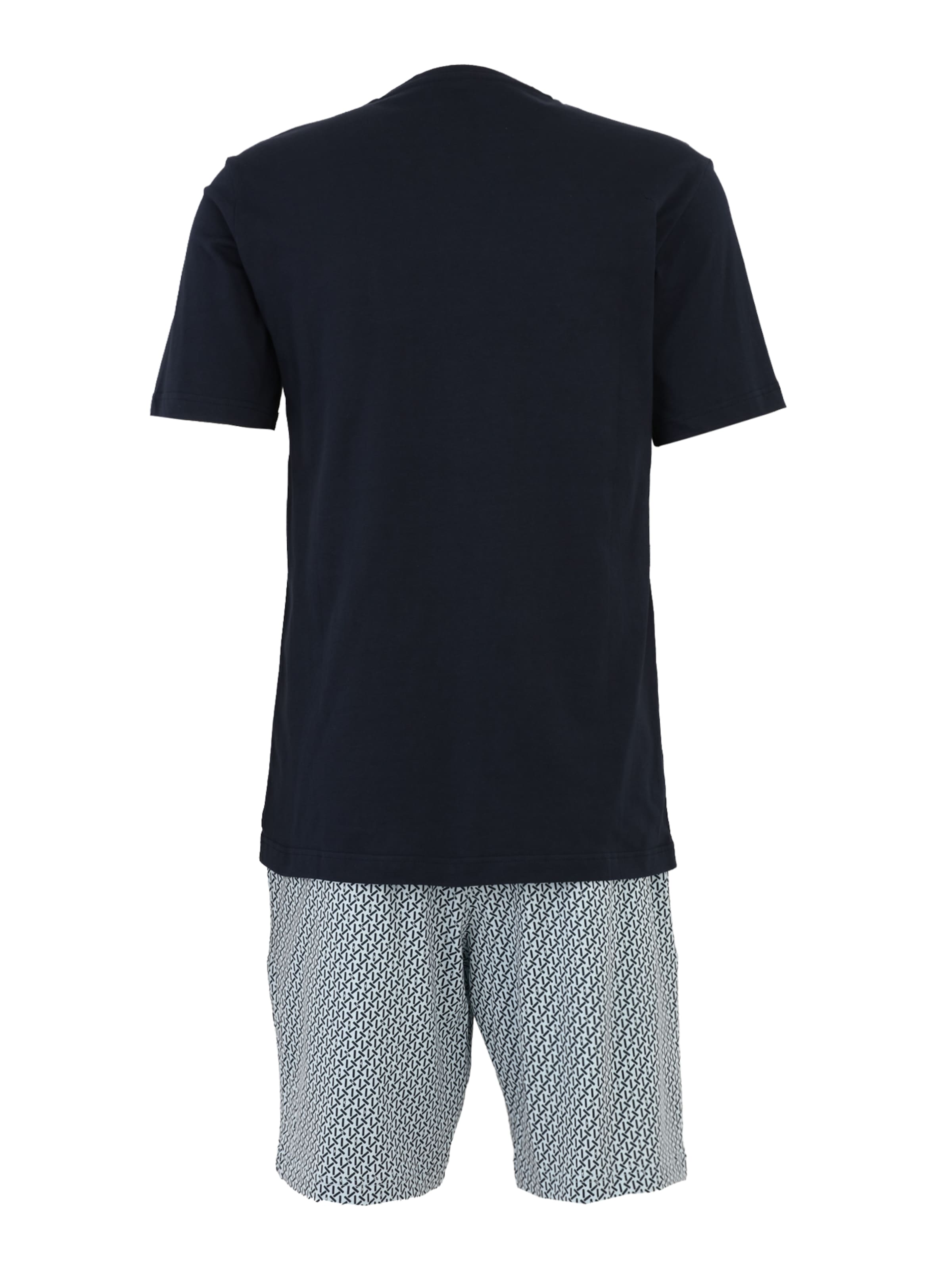 mėlyna Emporio Armani Trumpa pižama