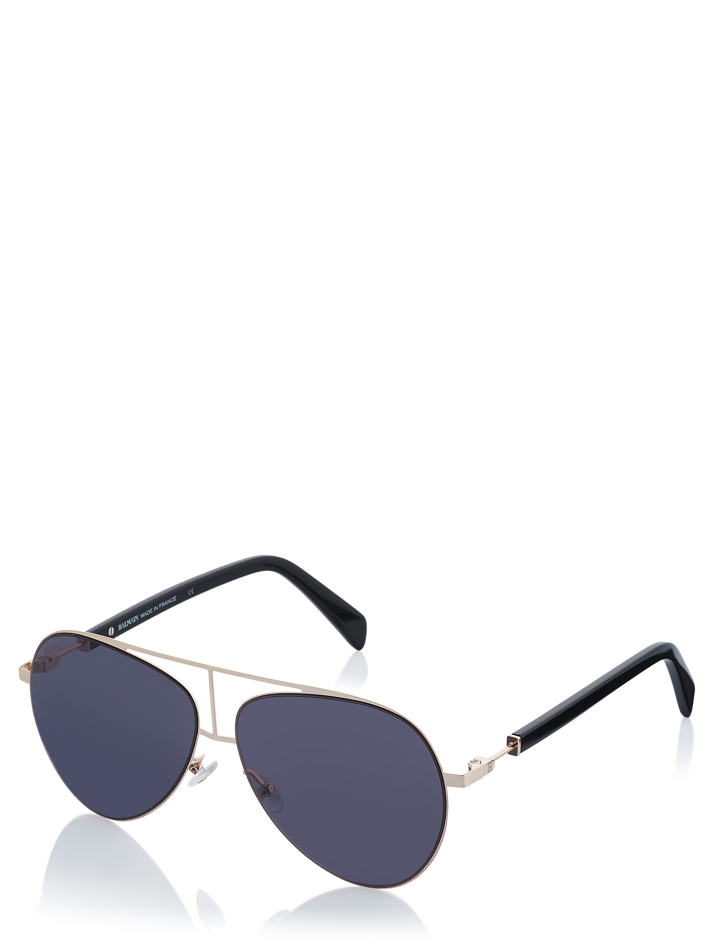 Balmain Sunglasses in Gold: front