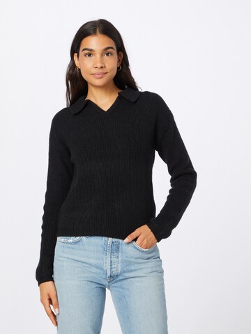 Pull-over LMTD en noir : devant