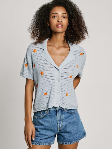 Pepe Jeans Bluse 'Olaya' in Blau: Vorderseite