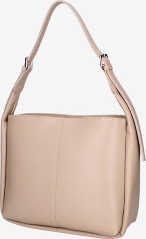 Sac bandoulière Roberta Rossi en beige : devant