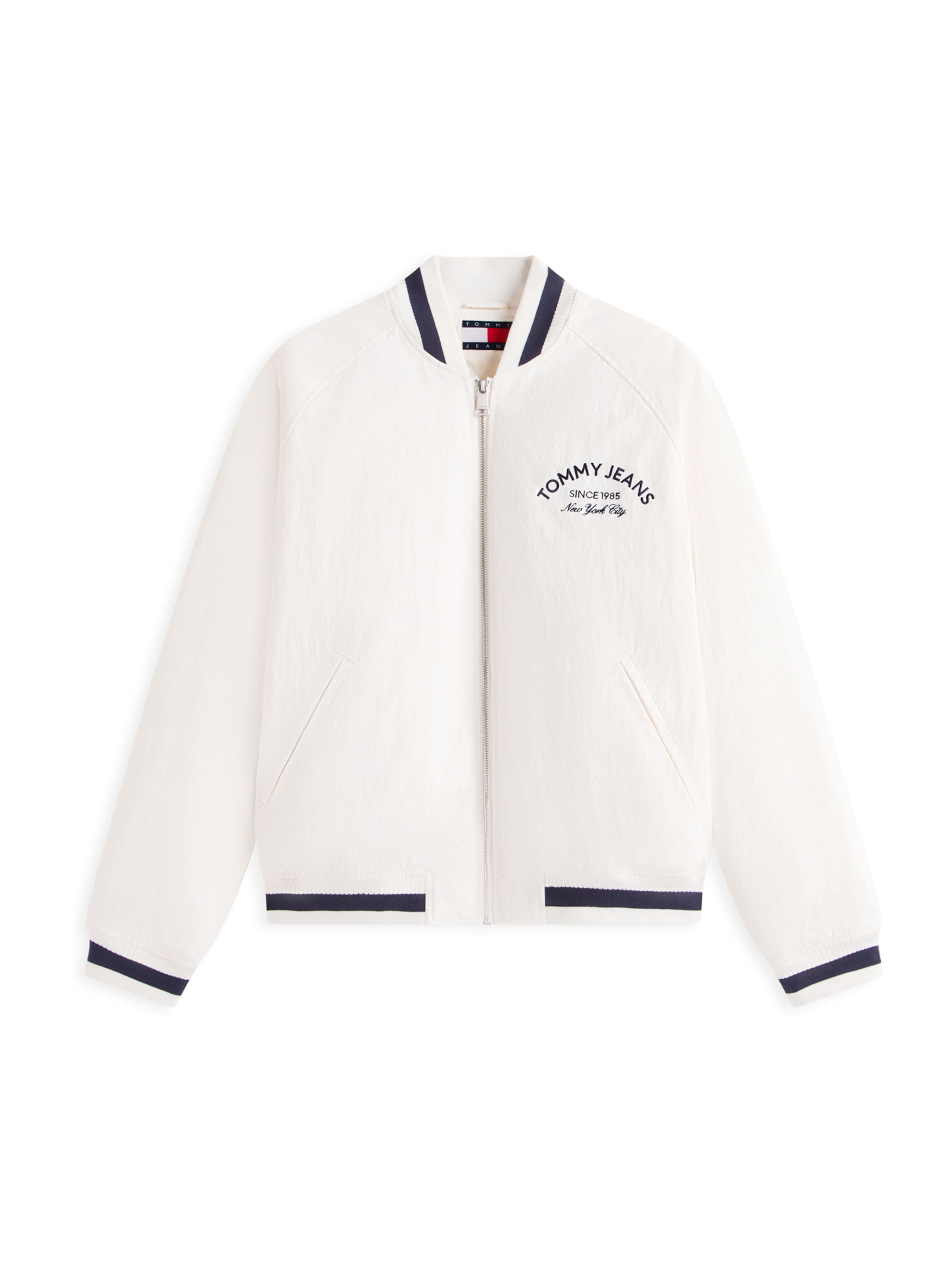 Tommy Jeans Átmeneti dzseki - fehér: elől