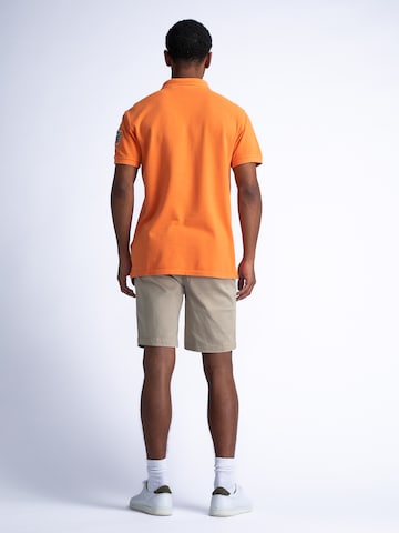 T-Shirt ' Meander' Petrol Industries en orange
