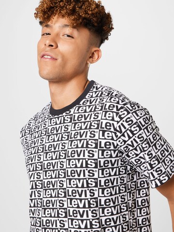 LEVI'S ® Póló 'Relaxed Fit Tee' - fekete