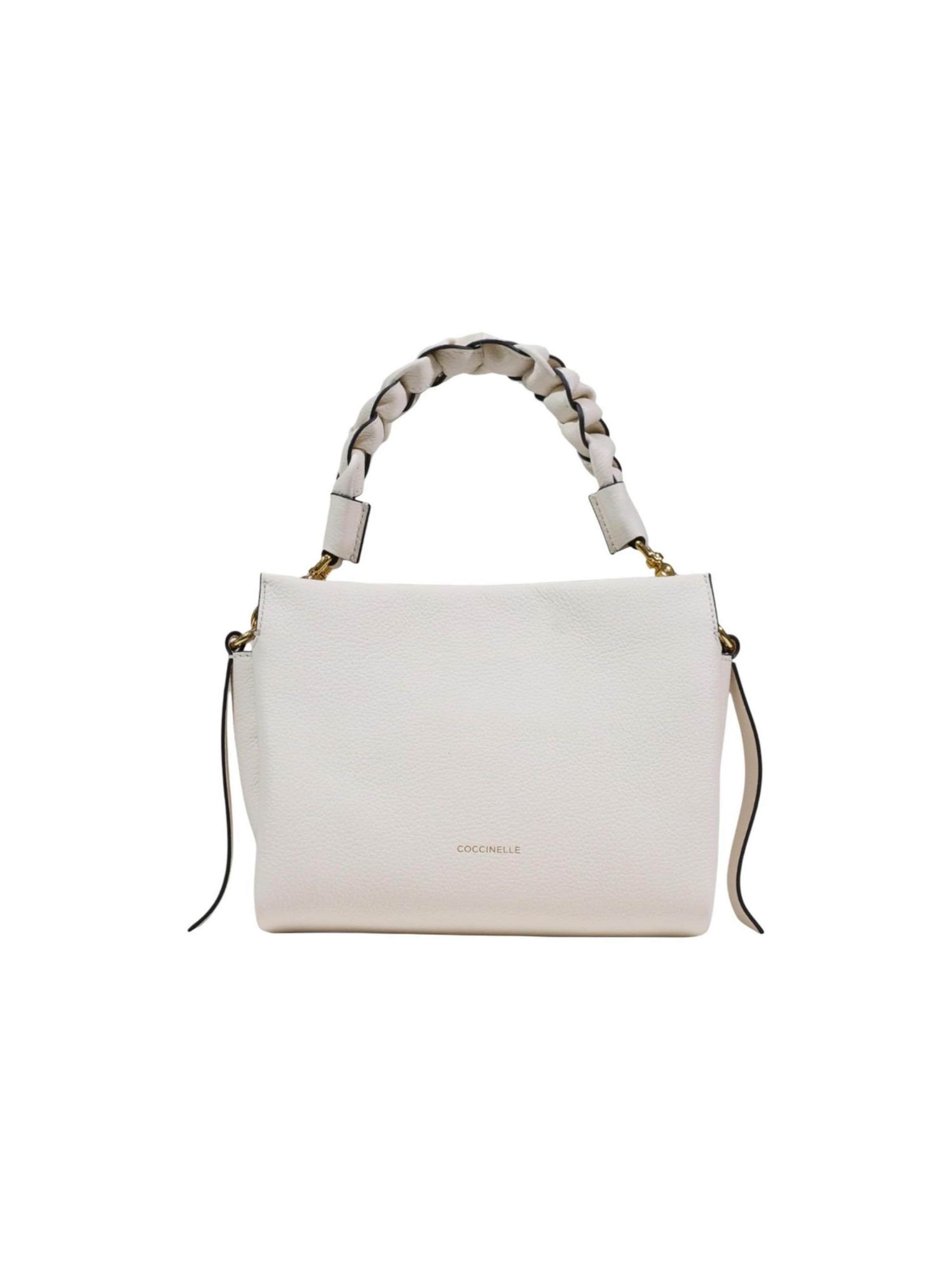 Coccinelle - Bolso de hombro 'BOHEME GRANA DOUBLE E1 M50 58 01 01' en blanco: frente