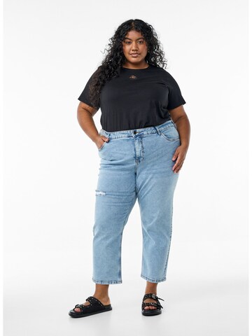 Tricou 'Livia' de la Zizzi pe negru