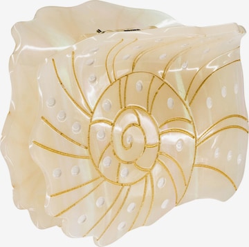 PURELEI Haarklammer 'Seafoam' in Beige: Vorderseite