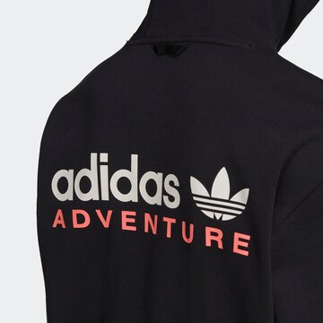 ADIDAS ORIGINALS Sweatshirt 'Adventure' in Schwarz