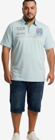 Lavecchia T-shirt 'LV-4688 Übergrößen' i grön: framsida