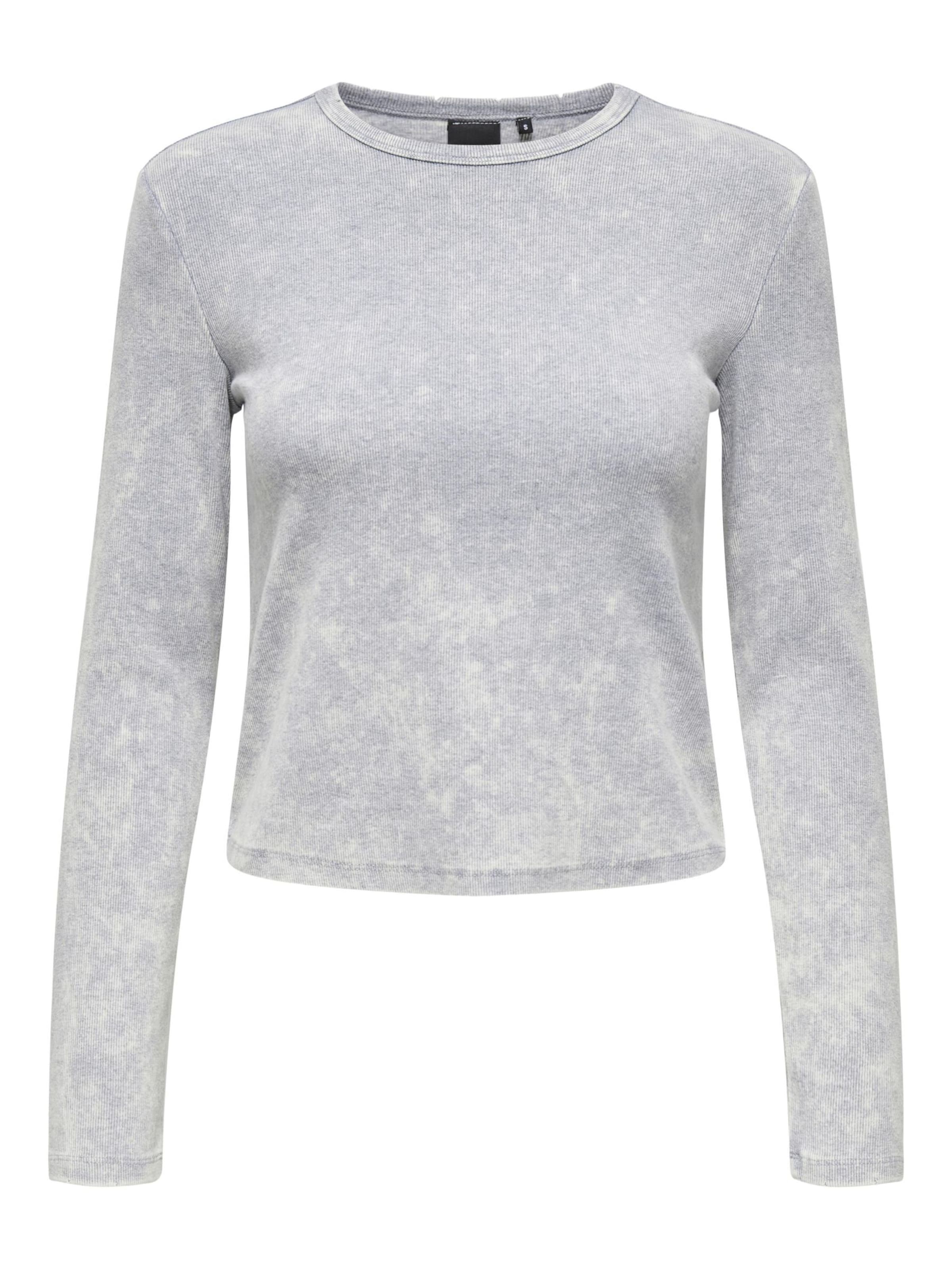 ONLY Shirt 'ONLViol' in Grau: Vorderseite