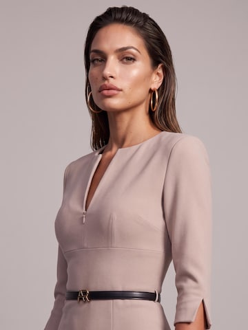 AUDRAY Sheath dress 'the-audray' in Grey