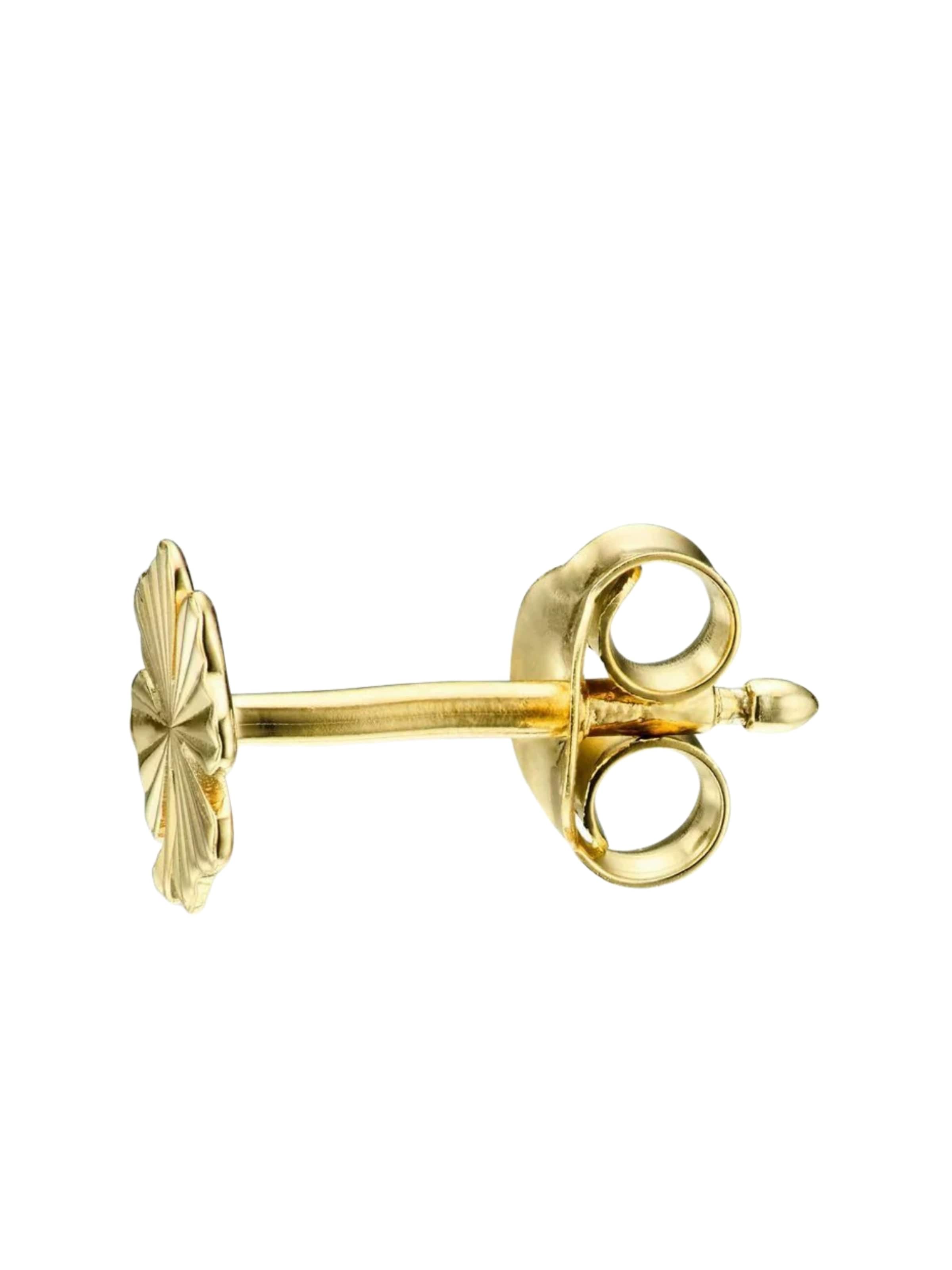 Jane Kønig Øreringe 'Clover' i guld