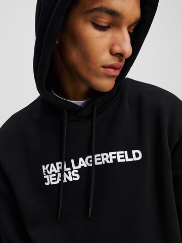 Felpa di KARL LAGERFELD JEANS in nero