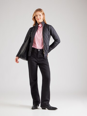 Veste mi-saison 'Cavalry' Barbour en noir