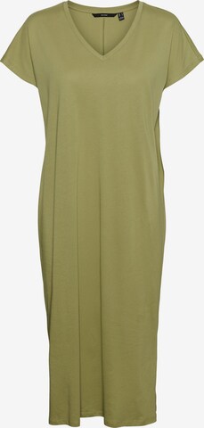 VERO MODA - Vestido 'Panna' en verde: frente