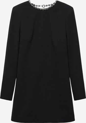 Robe 'Malty' MANGO en noir : devant