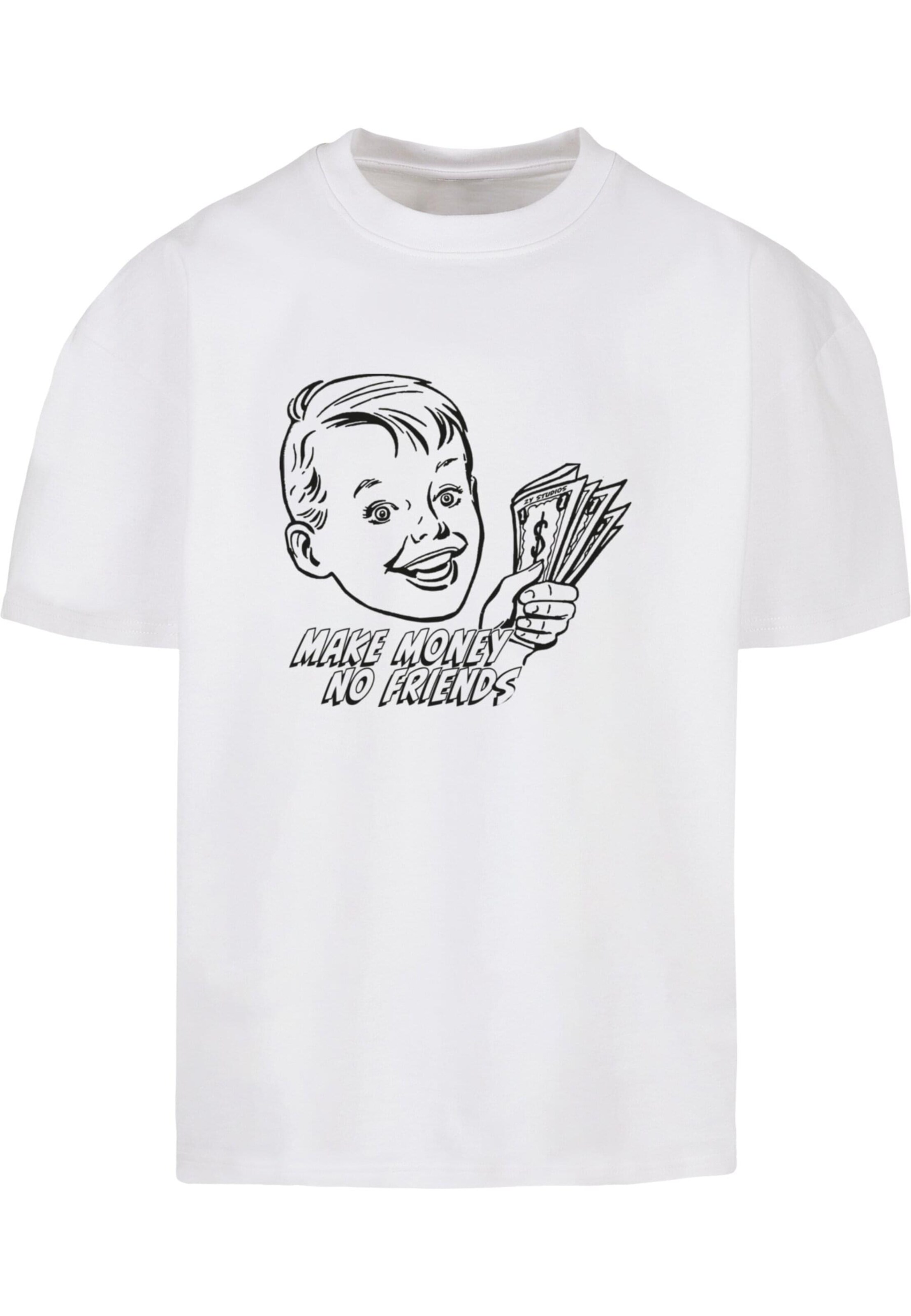 T-Shirt 'Make Money' 2Y Studios en blanc : devant