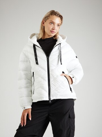 No. 1 Como Between-Season Jacket 'AMBRA' in White: front