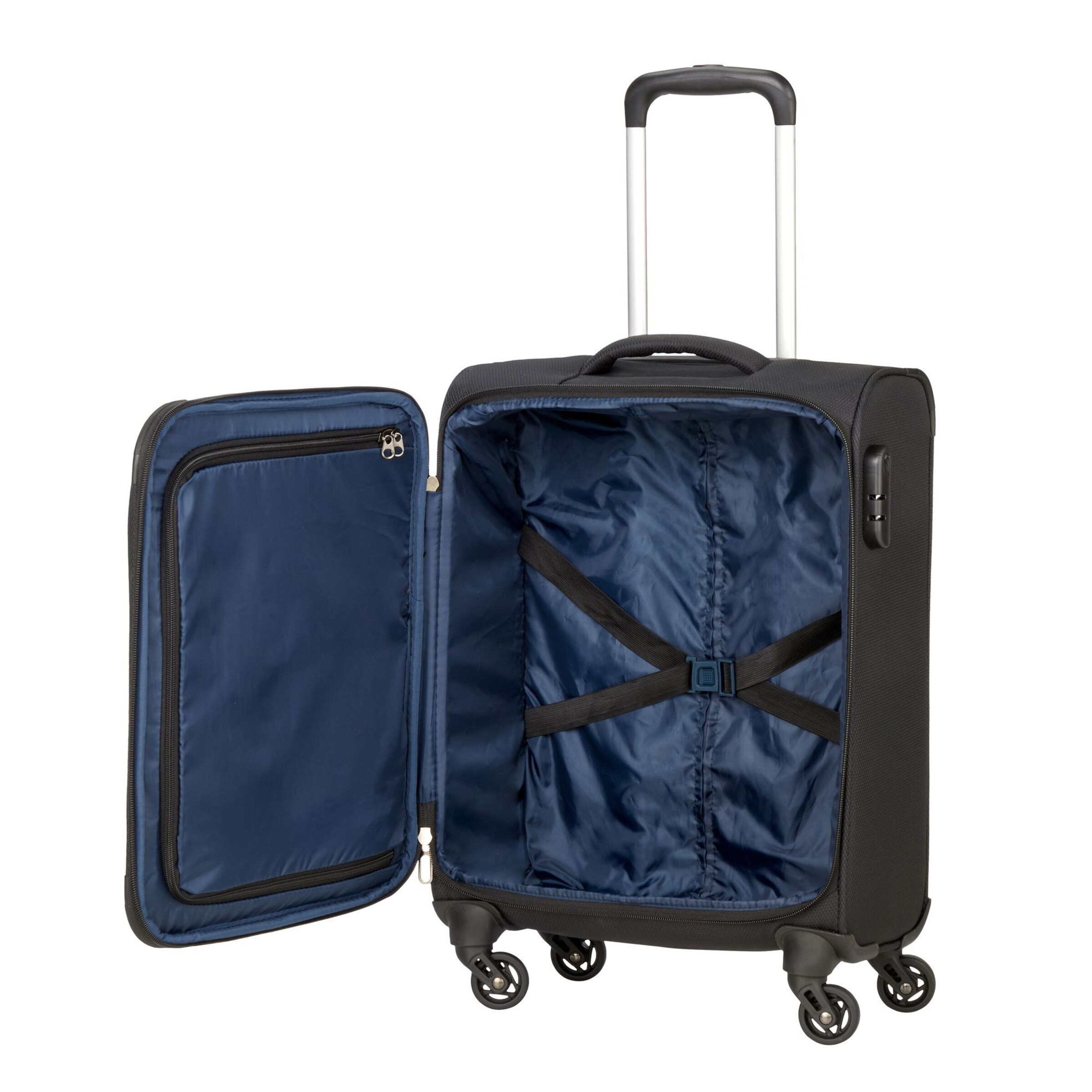 Trolley 'Valencia ' di Paklite in nero