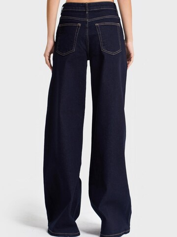 IT'S BASIC Wide leg Jeans in Blue