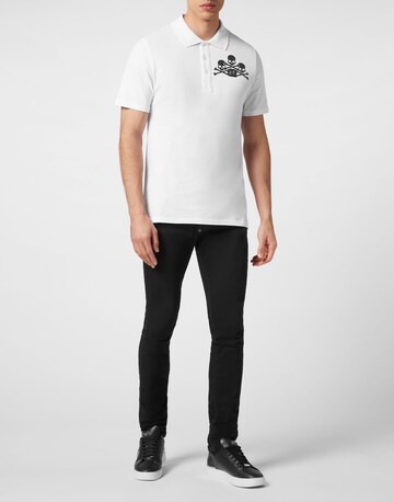 T-Shirt Philipp Plein en blanc